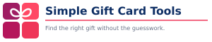 Simple Gift Card Tools